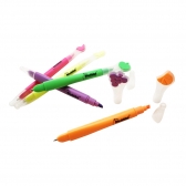 Fruity Ball Pen with Highlighter (Scented)