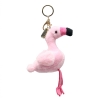 Flamingo Plush Keychain