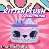 Kitten Plush Cosmetic Bag