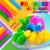 Pop Multi Color Tubes Sensory Toy