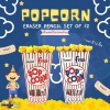 Popcorn Eraser Pencil Set of 12